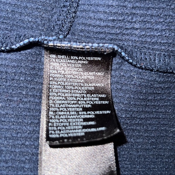 VINTAGE The North Face Apex Softshell Vest MEN'S MEDIUM Windwall Blue PERFECT - Picture 4 of 5